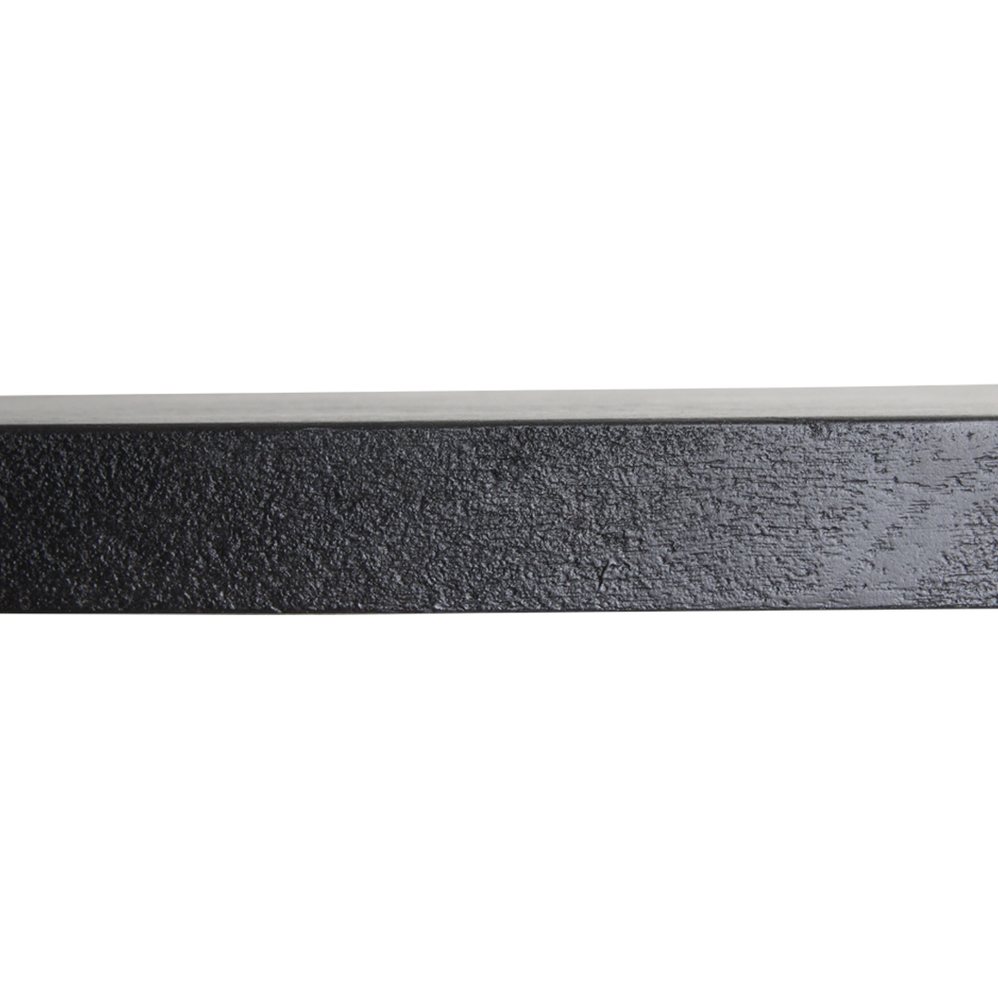 Black floating wall shelf - FSC-recycled wood - 80x18x3.8 cm - Image 9