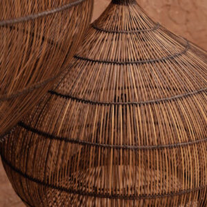 The Desert Gourd Pendant - Dark Walnut - M