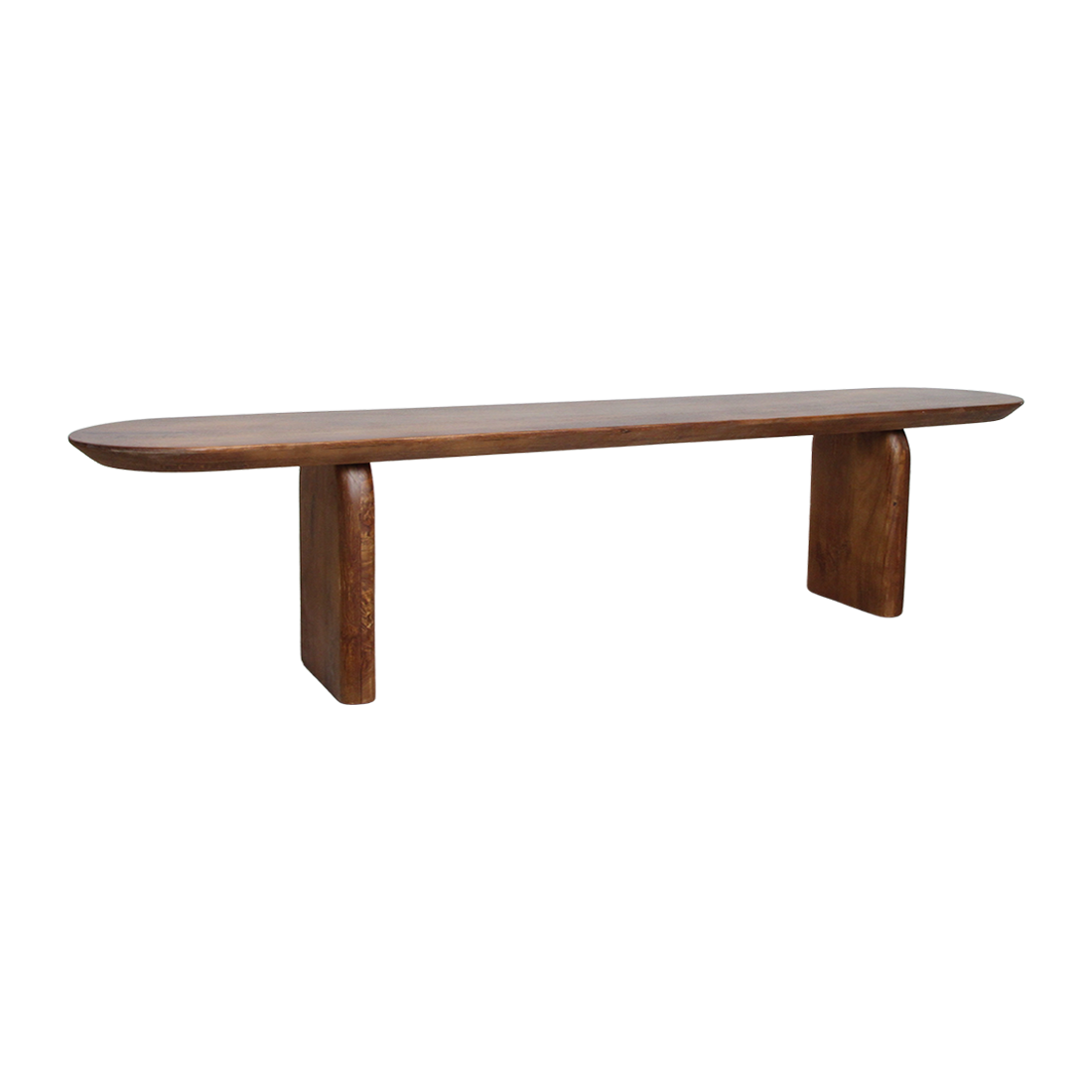 Bullnose dining bench - 200 cm
