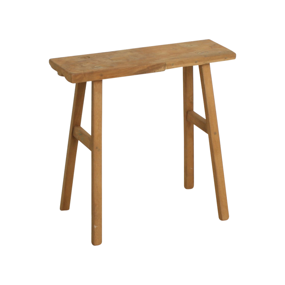 Java Carpenter side table/bench - Recycled teak - 40x17x50 cm