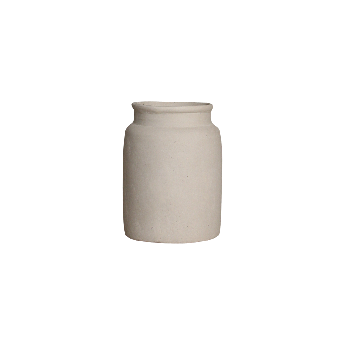 Chalk decorative vase Mandore M - 22x22x31 cm