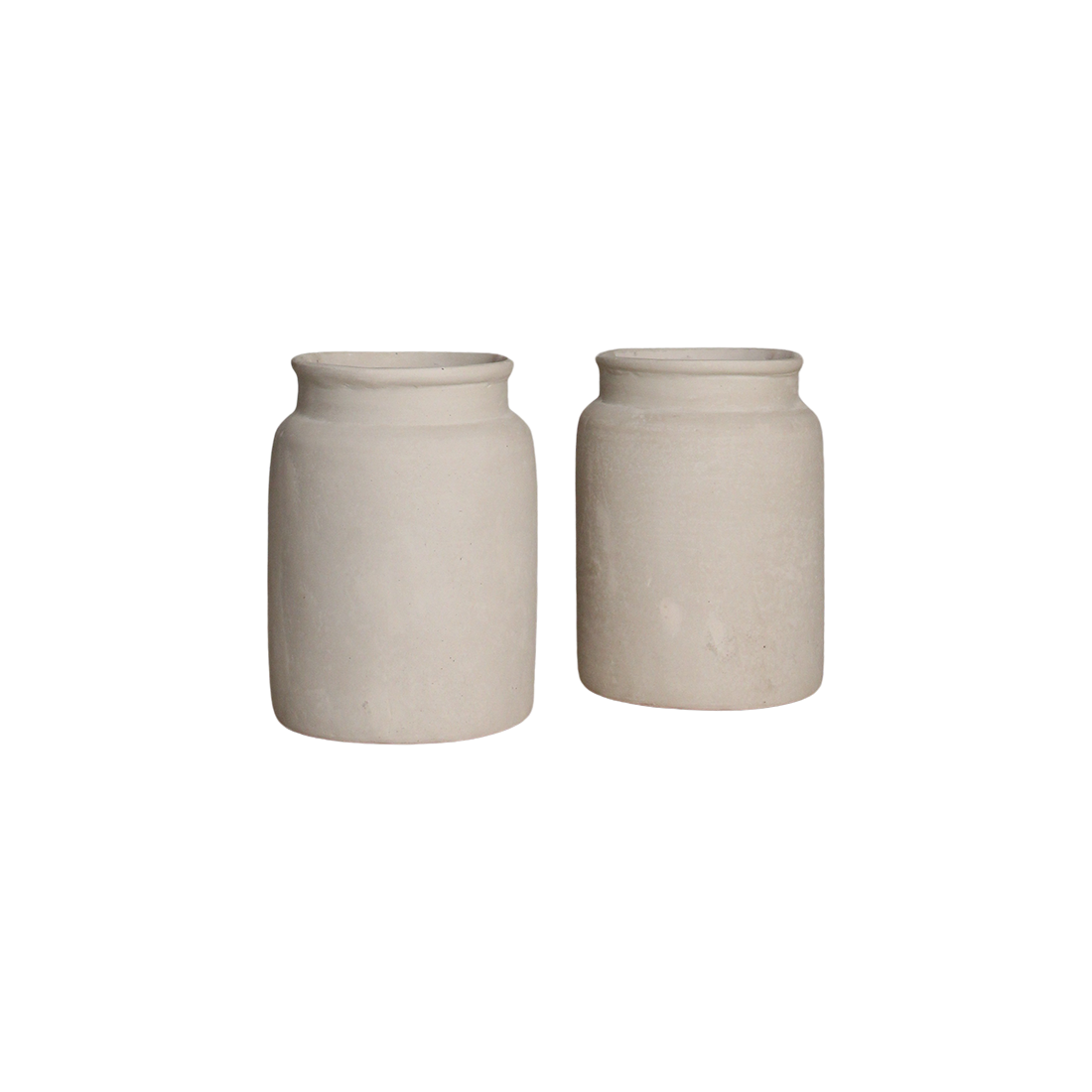 Chalk decorative vase Mandore M - 22x22x31 cm - Image 6