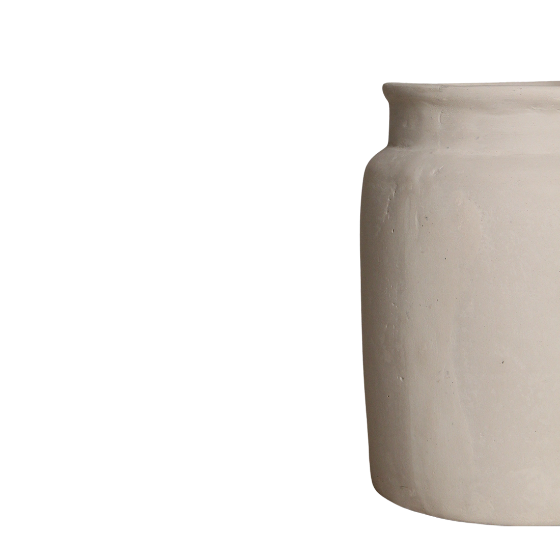 Chalk decorative vase Mandore M - 22x22x31 cm - Image 8