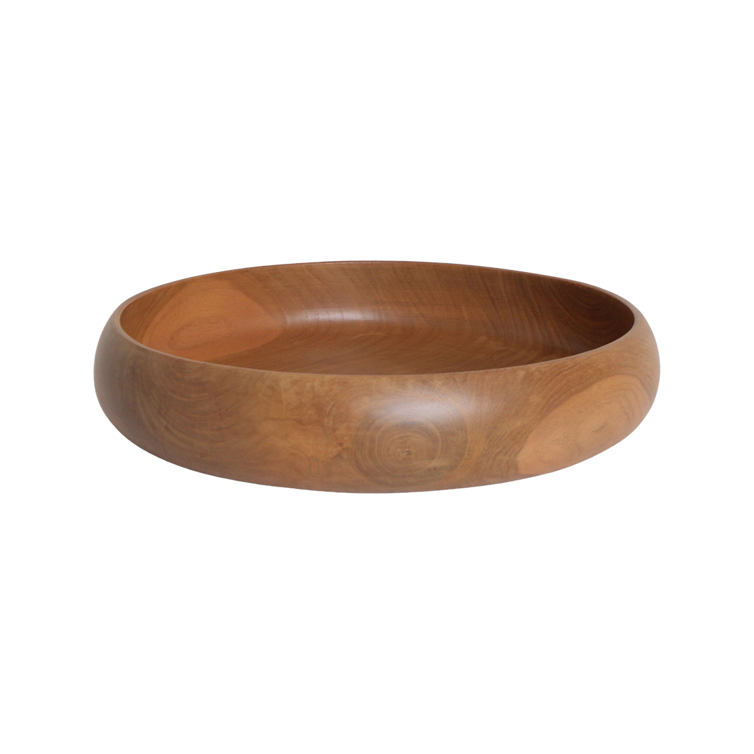 Large teak bowl - Ø 37 cm