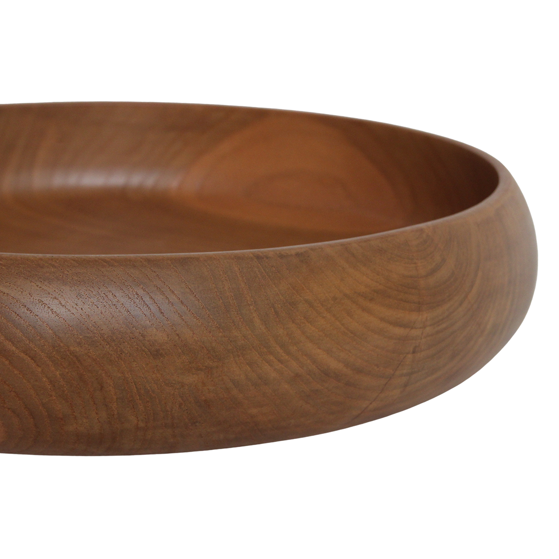 Large teak bowl - Ø 37 cm - Image 5