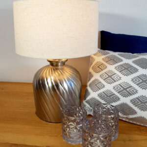 Replacement lampshade 30 cm x 18 cm (H), cotton-linen