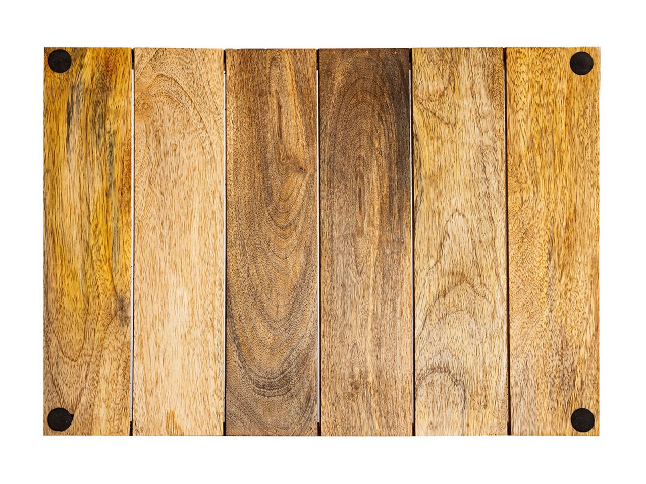 XXL wooden serving tray 57 x 39 cm - decorative tray made of solid mango wood - Image 5