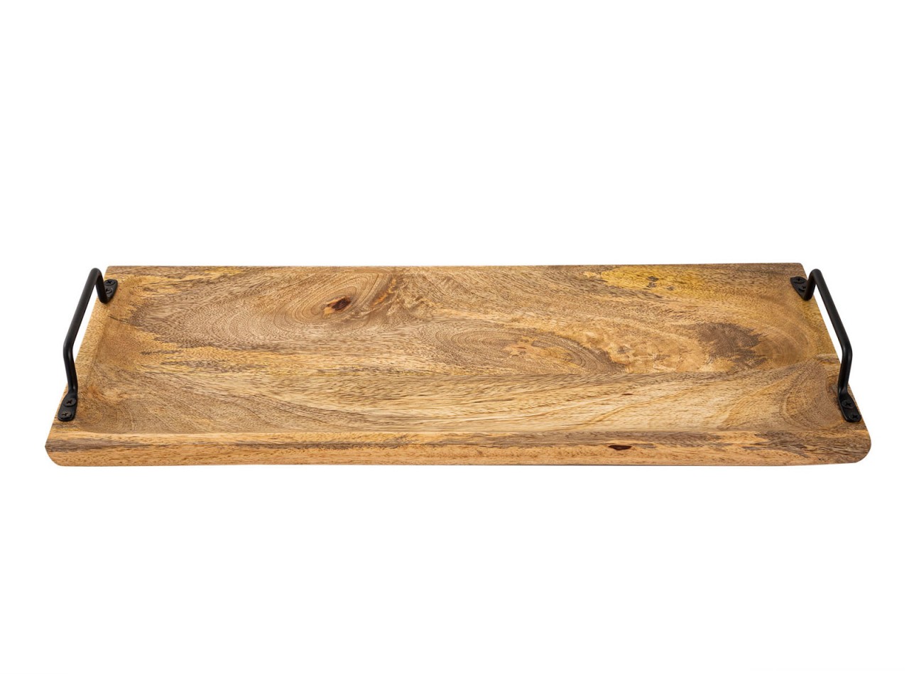 Wooden tray tray wood 50x20cm serving tray serving tray decorative tray made of solid mango wood - Image 2
