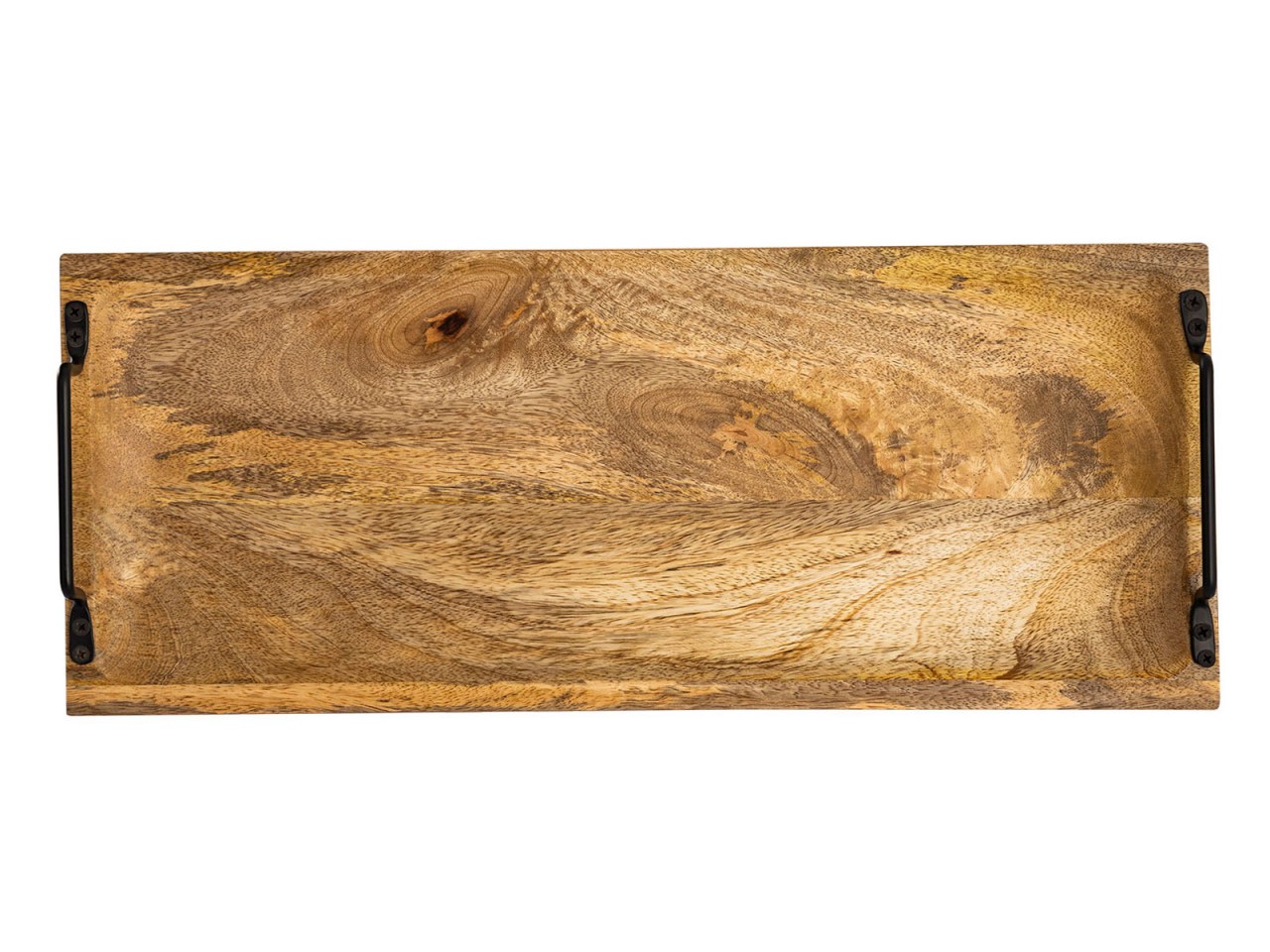 Wooden tray tray wood 50x20cm serving tray serving tray decorative tray made of solid mango wood - Image 3