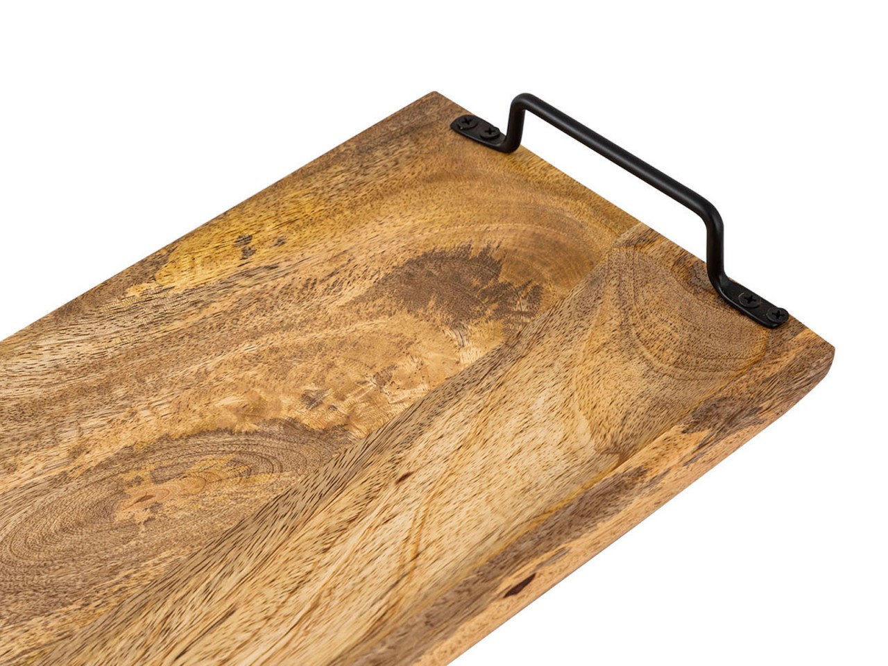 Wooden tray tray wood 50x20cm serving tray serving tray decorative tray made of solid mango wood - Image 4