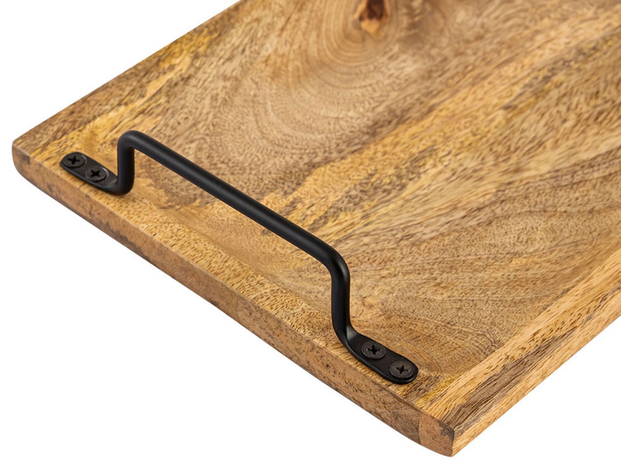 Wooden tray tray wood 50x20cm serving tray serving tray decorative tray made of solid mango wood - Image 5