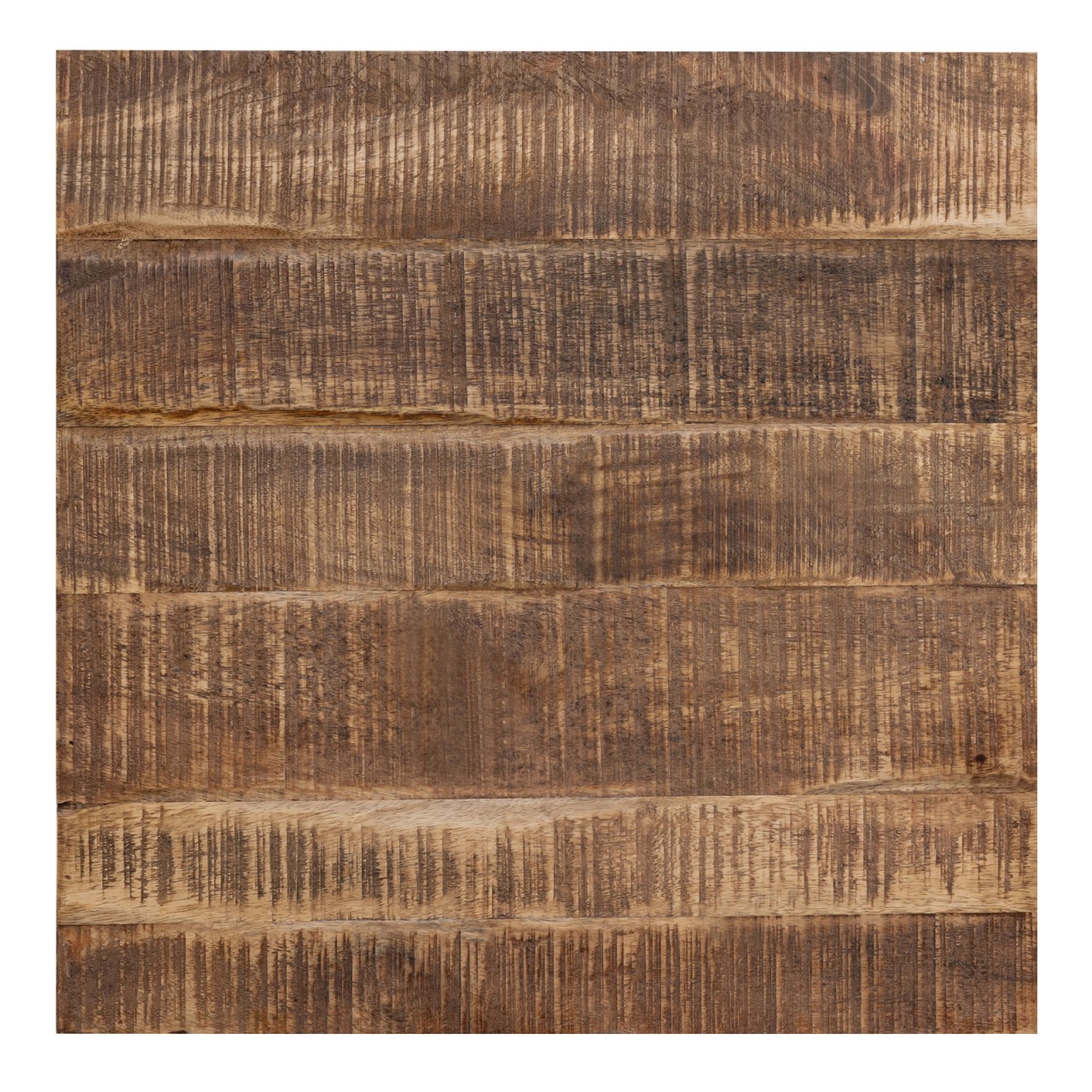 Square coffee table 45 x 45 x 45 cm side table plant stand sustainable reclaimed mango wood - Image 7