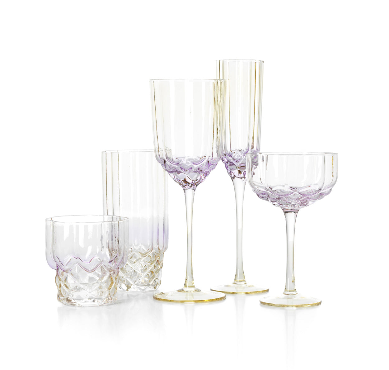 The Pink Blush Wine Glass - Pink - Image 3