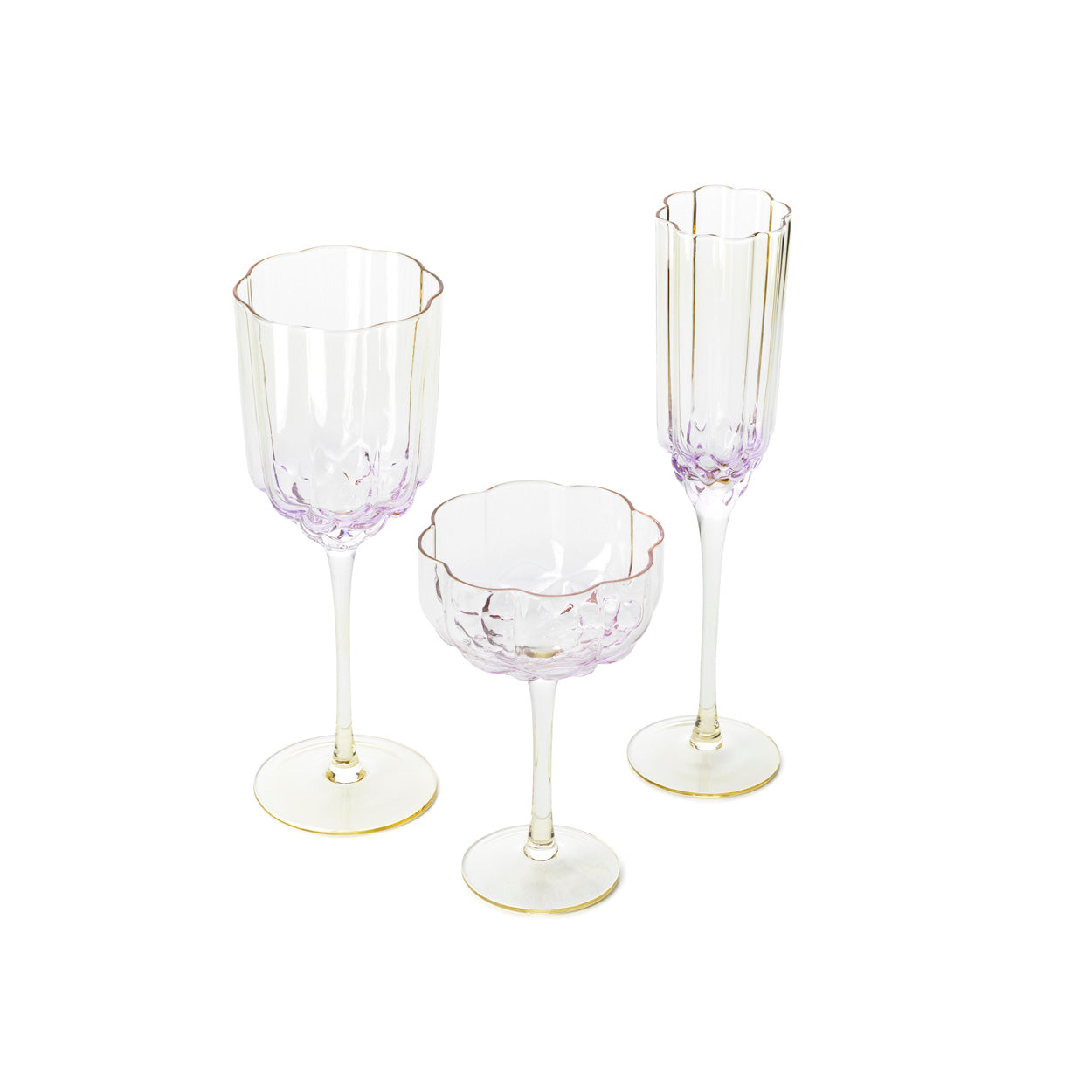 The Pink Blush Wine Glass - Pink - Image 6
