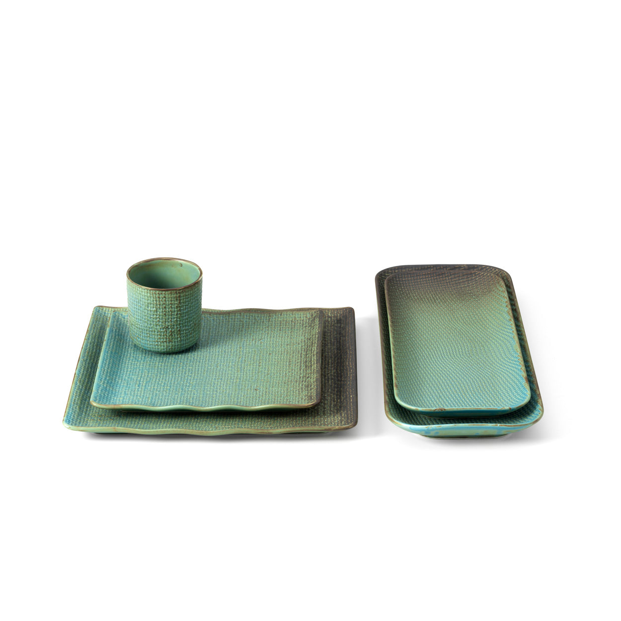 The Lagoon Square Plate - L - Image 5