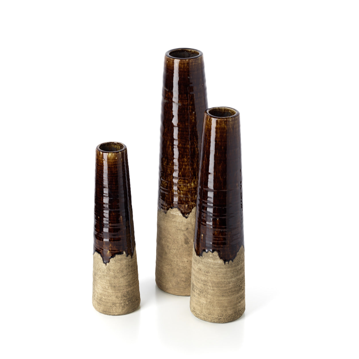 The Amber Cone Vase - Concrete Brown - S - Image 5