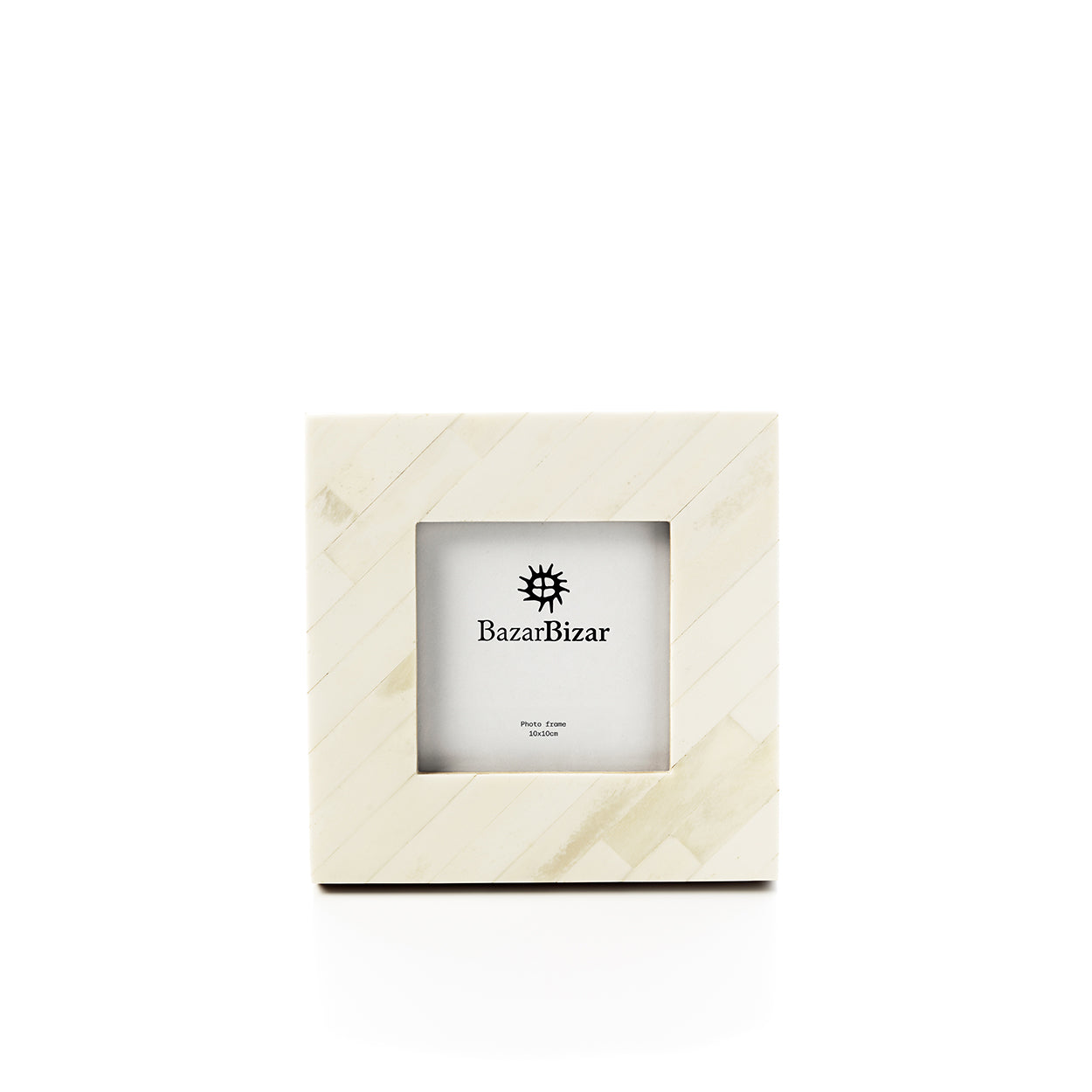 The Nomad Ivory Frame - Cream White - 10x10