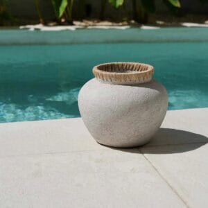 The Styly Vase - Natural Concrete - L