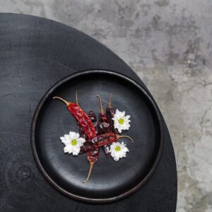 Assiette The Burned Classic - Noire - M