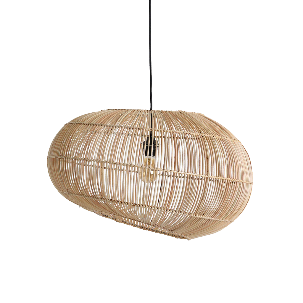 Luna rattan pendant lamp Orbit - Ø 62 x 37 cm