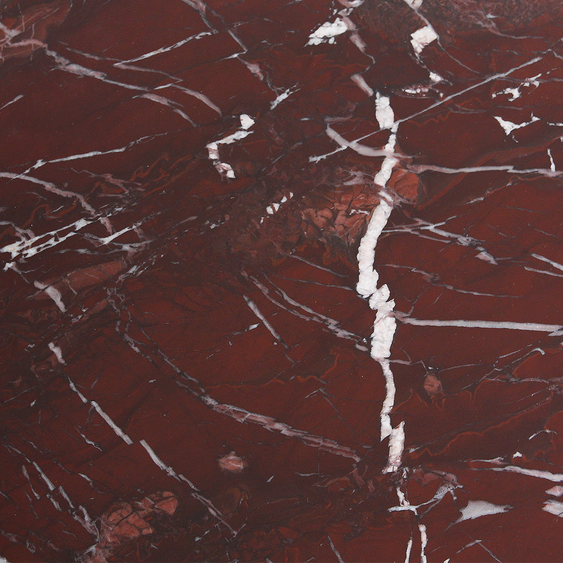 Marble side table Cherry - 50x50x50 cm - Image 5