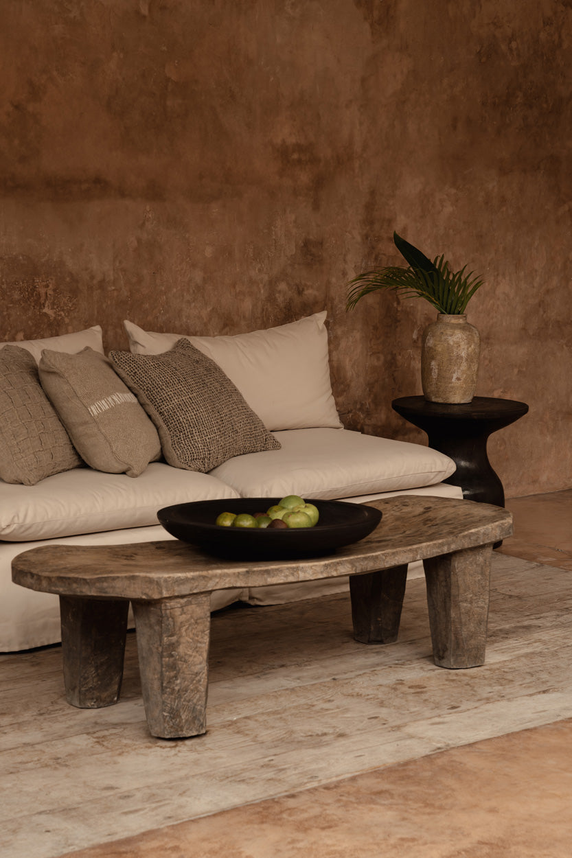 The Hourglass Side Table - Dark Walnut - Image 3