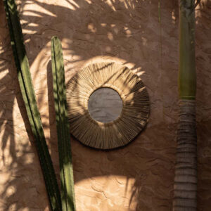The Alang Alang Mirror - Natural - M
