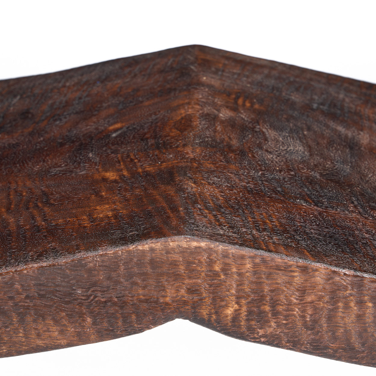 The Lombok Wave Bench - Dark Walnut - M - Image 11