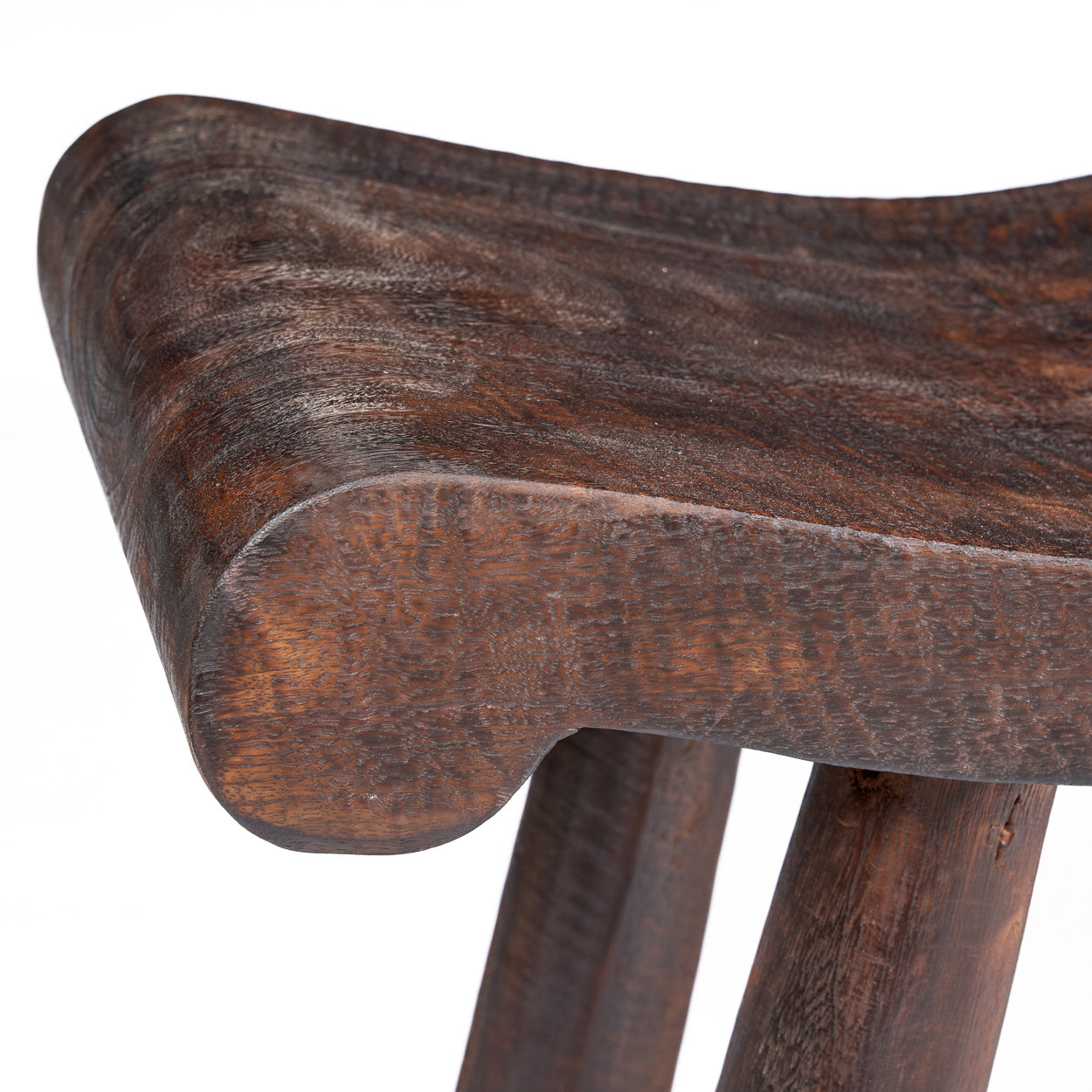 The Lombok Wave Bench - Dark Walnut - M - Image 4