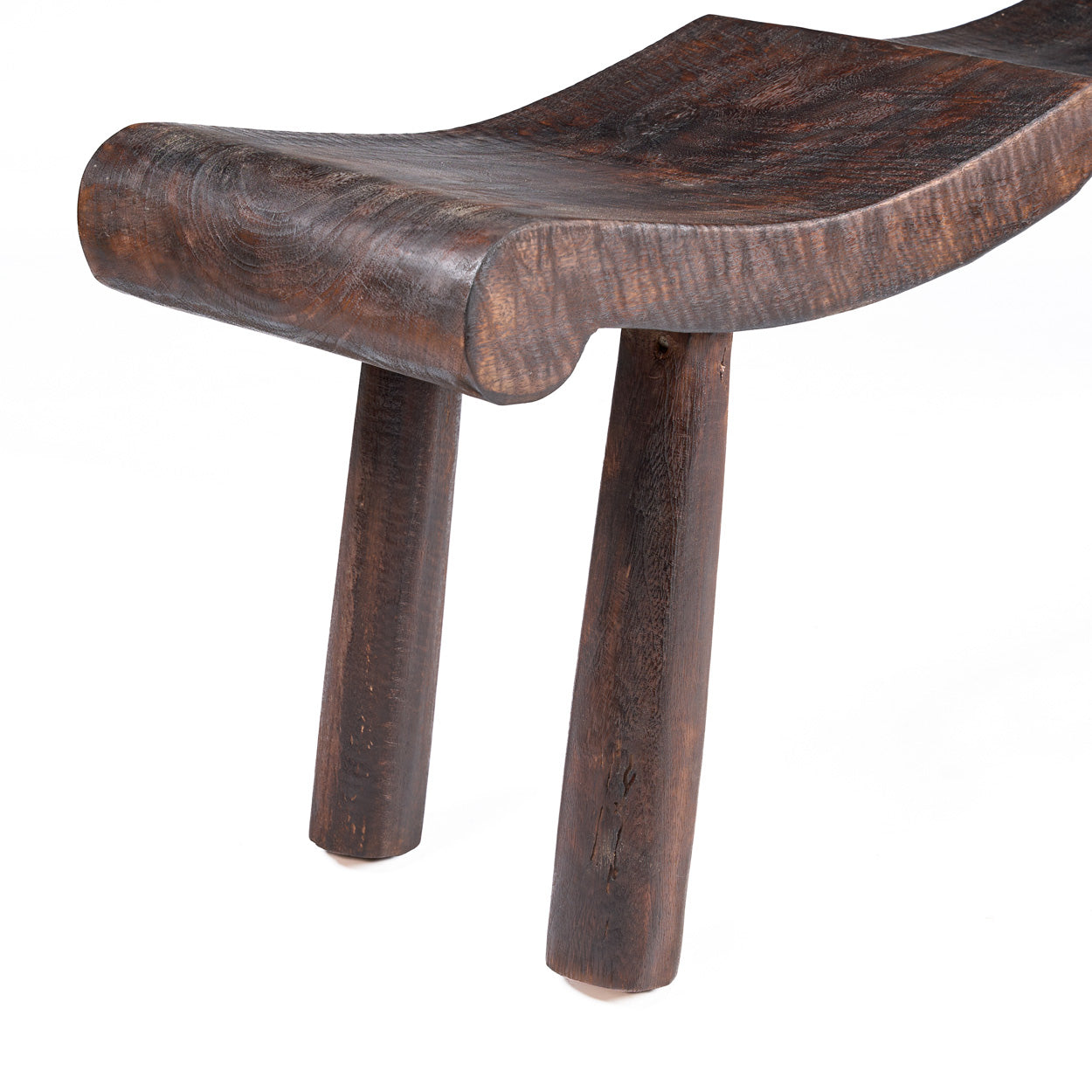 The Lombok Wave Bench - Dark Walnut - M - Image 6
