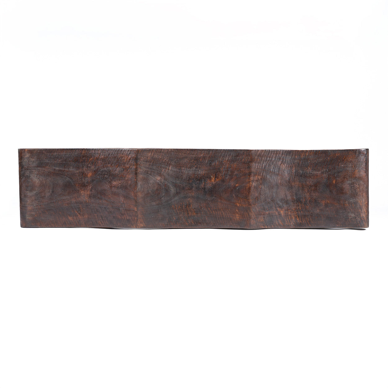 The Lombok Wave Bench - Dark Walnut - M - Image 8