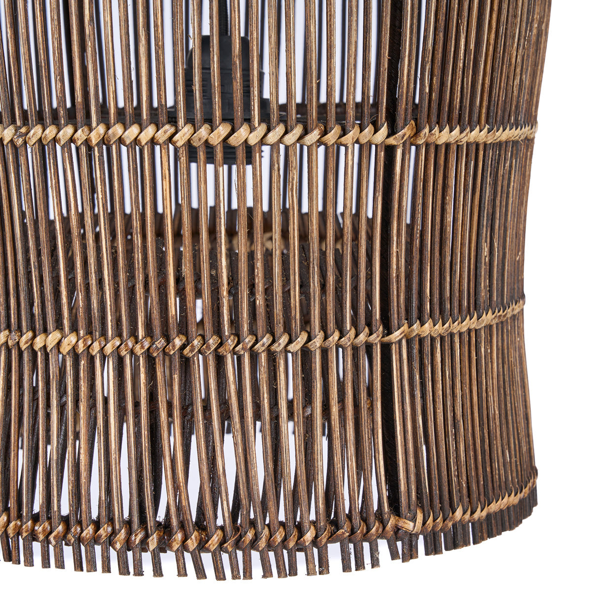 The Woven Bell Pendant - Dark Walnut - S - Image 9