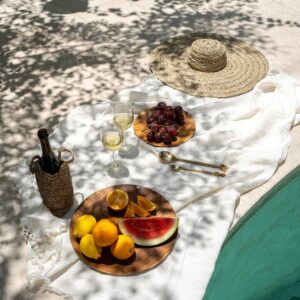 The Teak Root Round Plate - XL