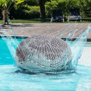 Seat Pouffe Pouf Knitted Stool Knitted Pouf Ø 55 Cm Premium Indoor Terrace Pool Garden Sustainable