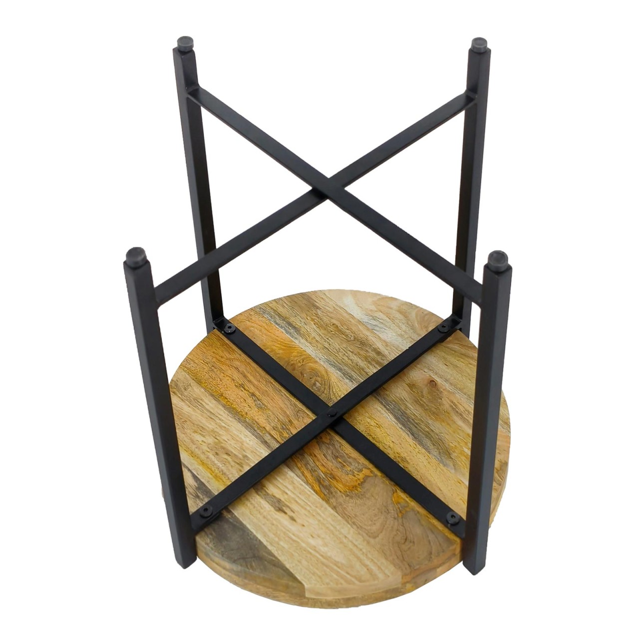 Round side/coffee table Ø46 x H45 cm Sioux metal frame - Image 8