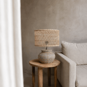 The Kythira Table Lamp - Natural Concrete