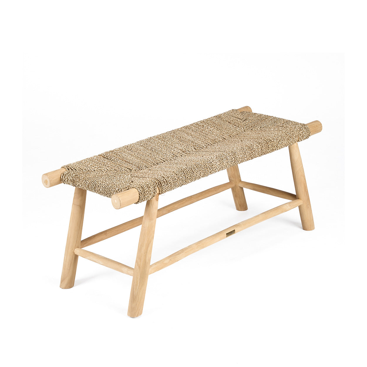 The Porto Seagrass Bench - Natural - Large