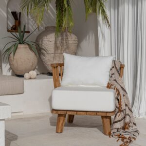 The Malawi One-Seater - Natural White