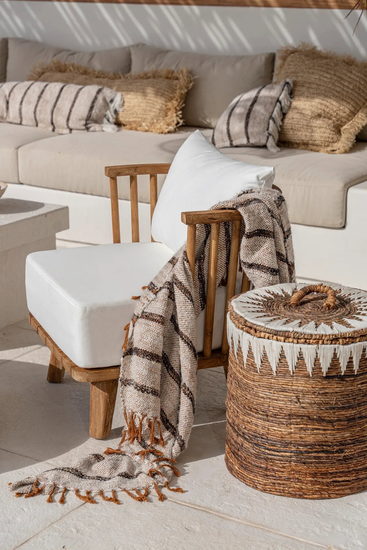 The Malawi One-Seater - Natural White - Image 3