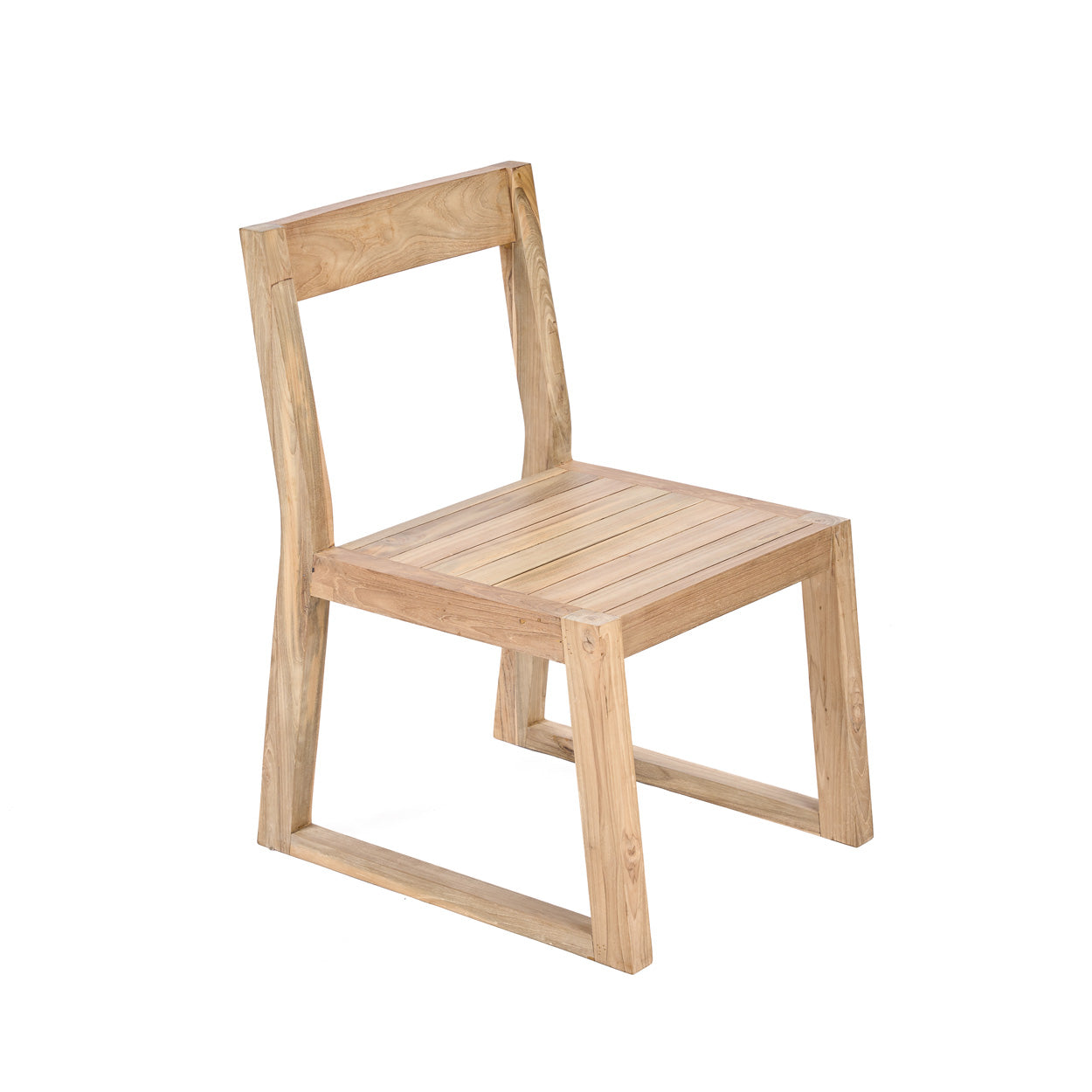 The Linear Dining Chair - Natural Grey - Image 3
