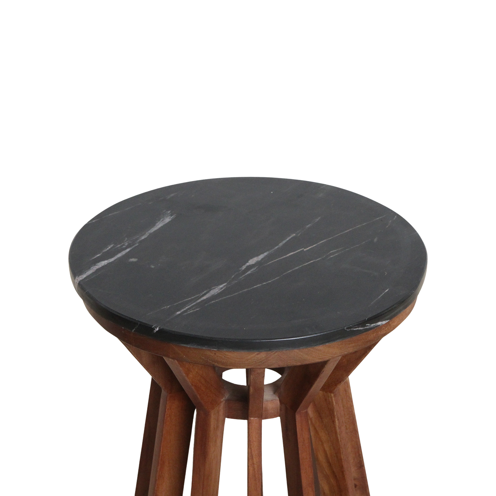 Sabah marble side table - black - Image 6