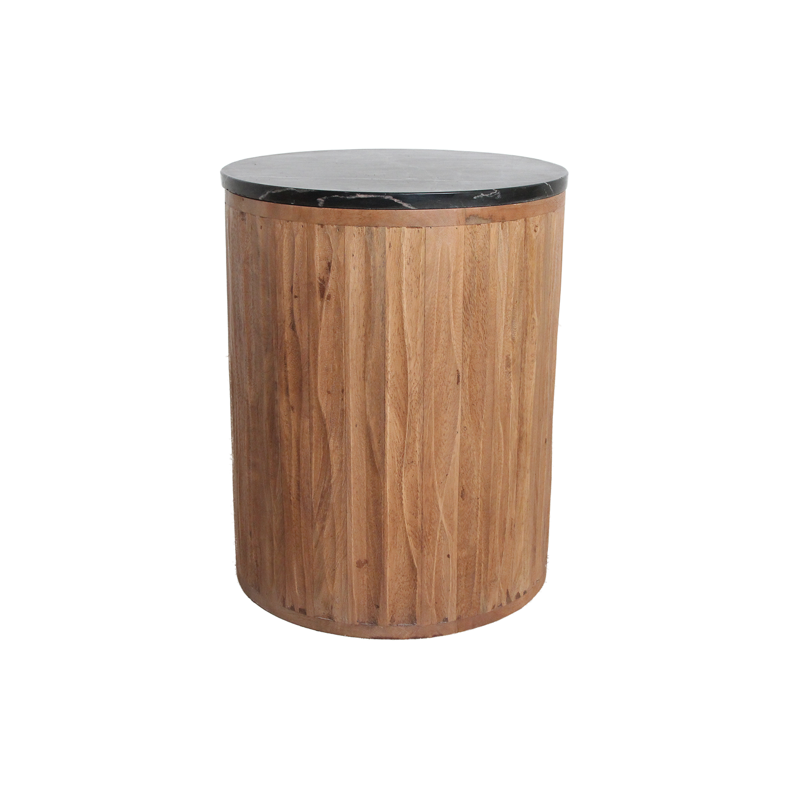 Langkawi marble side table - black