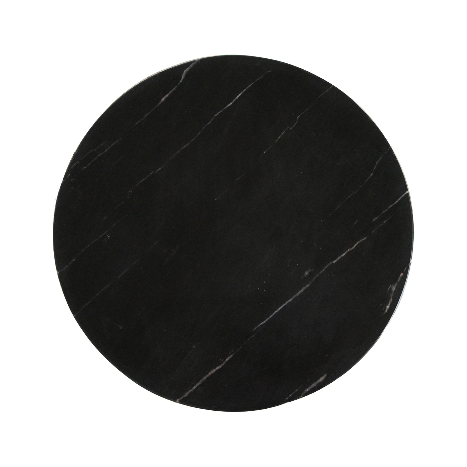 Langkawi marble side table - black - Image 3