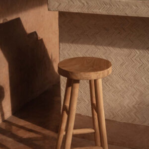 The Kedut Bar Stool - Natural